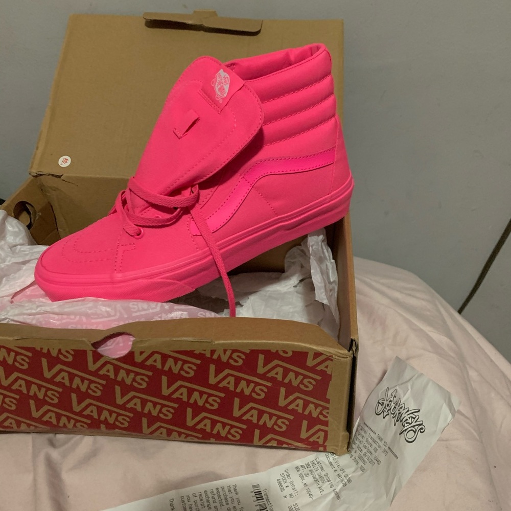 Hot pink vans